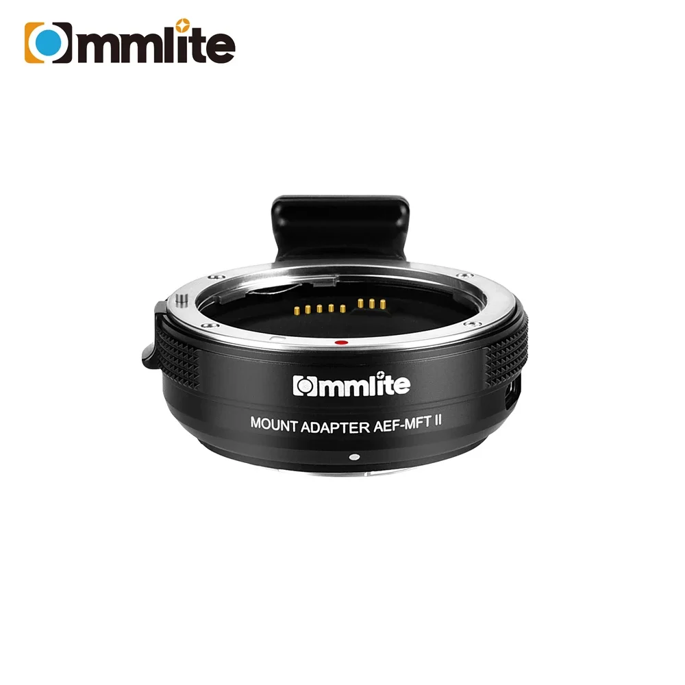 Commlite CM-AEF-MFT II Electronic AF Lens Mount Adapter from EF/EF-S Mount Len to M4/3 Mount Camera