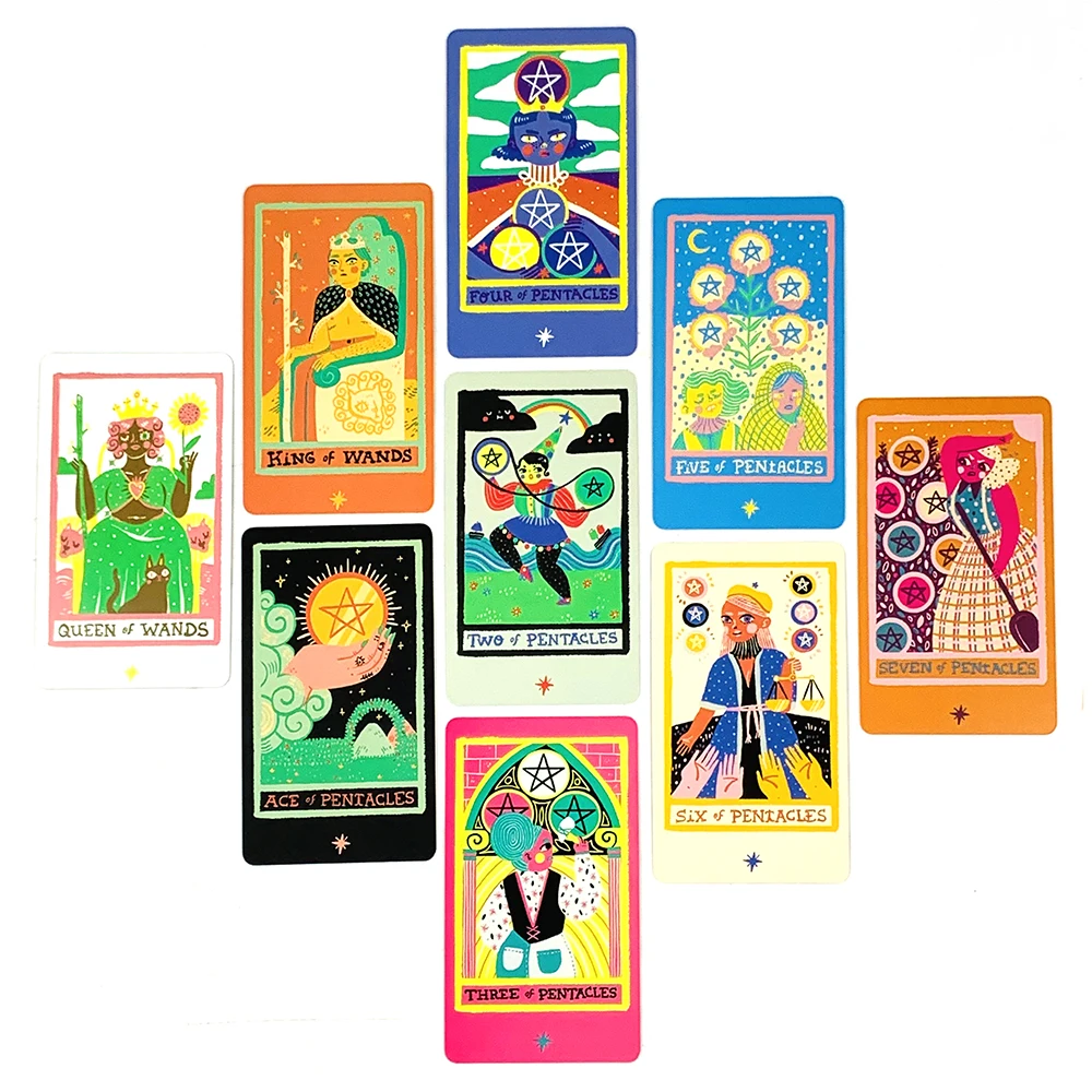 Tarotkaarten A 78 Oracle English Visions Divination Edition Borad Speelspellen, Familiesbijeenkomst Kaartspellen Bordspel