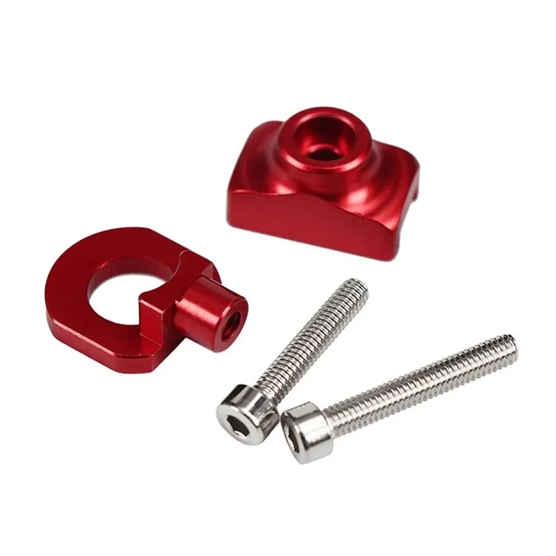 Bicycle Chain Adjuster Tensioner Aluminum Alloy Bolt for Bike Single Speed