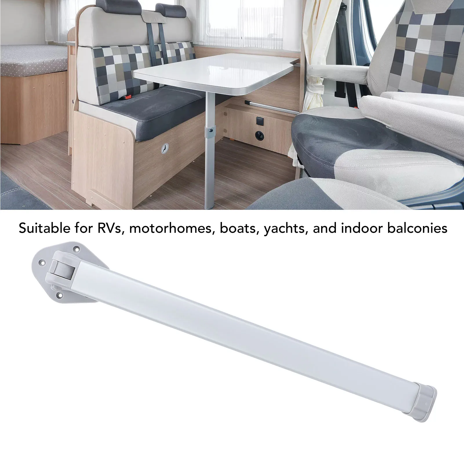 

Складная регулируемая ножка для стола RV, устойчивая к окислению, съемная, от 540 до 930 мм, из серебристого алюминиевого сплава, для кемпера