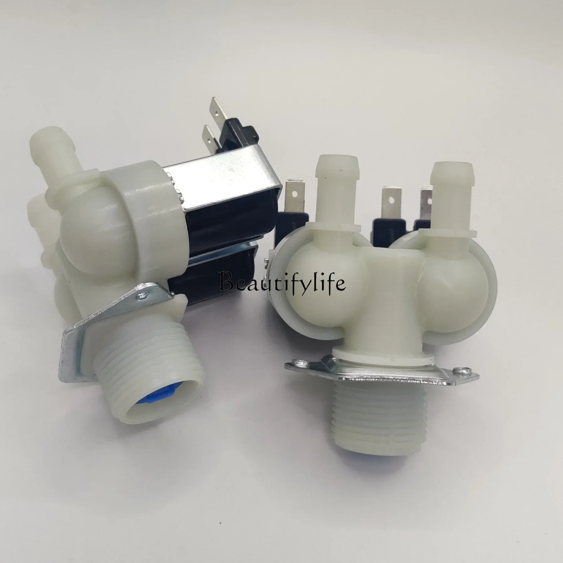 Automatic laundry solenoid valve roller accessories one in two out universal new