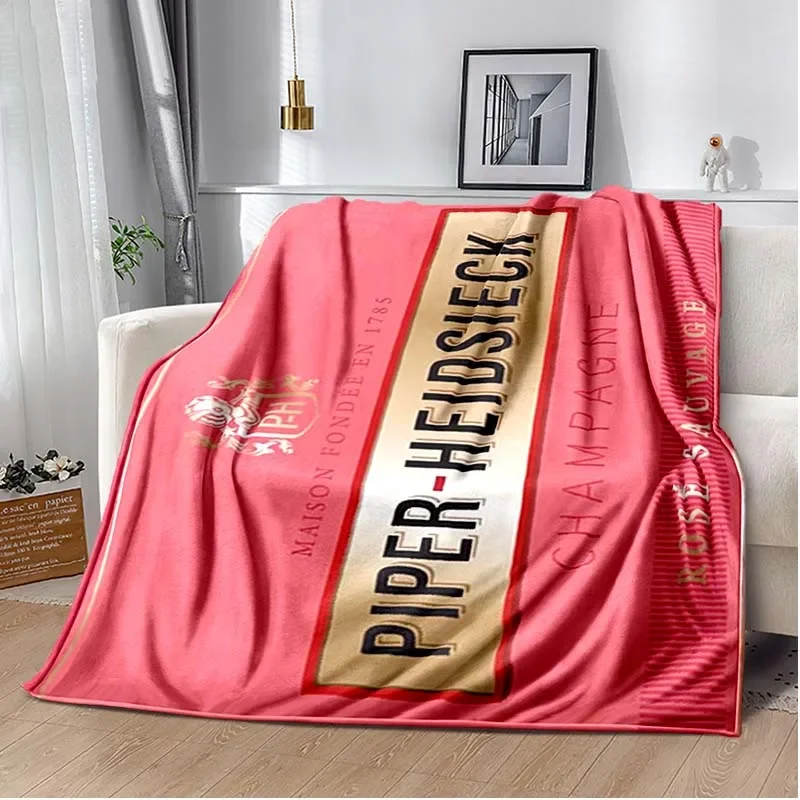 PIPER HEIDSIECK Champagne Blanket, Lightweight Warm Insulation Sofa Bed Office Car Knee Pads Blankets,Decke,couverture,stragulum