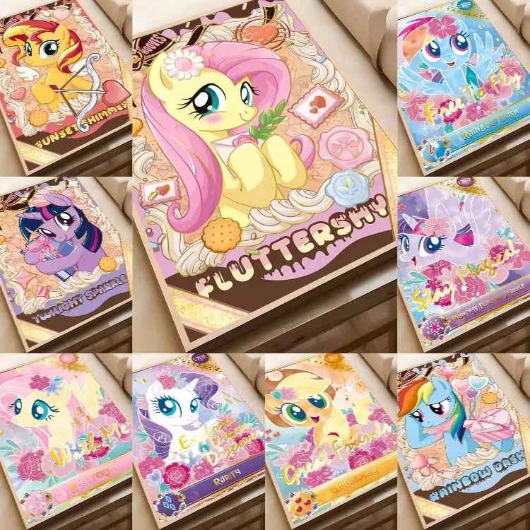 500/1000/1200/2000 PCS Puzzle for Anime My Little Pony Jigsaw Puzzles for Challenging Family Activity Games Party Birthday Gift