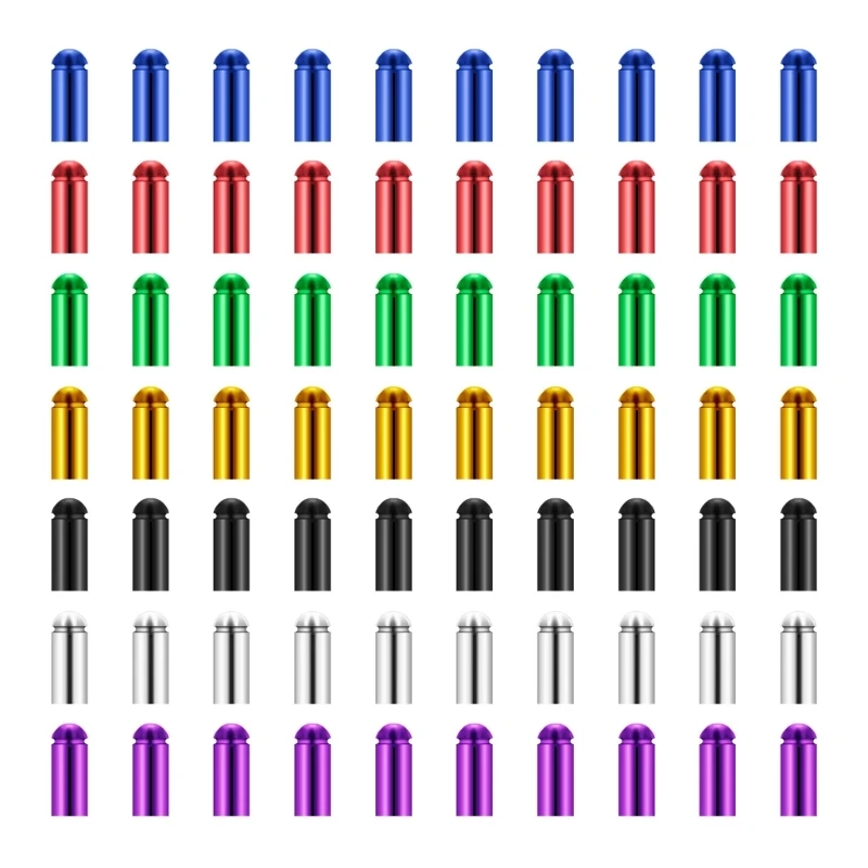 8 stuks Wing Tail Protector Steel Soft Tip Wing Soft Entertainments