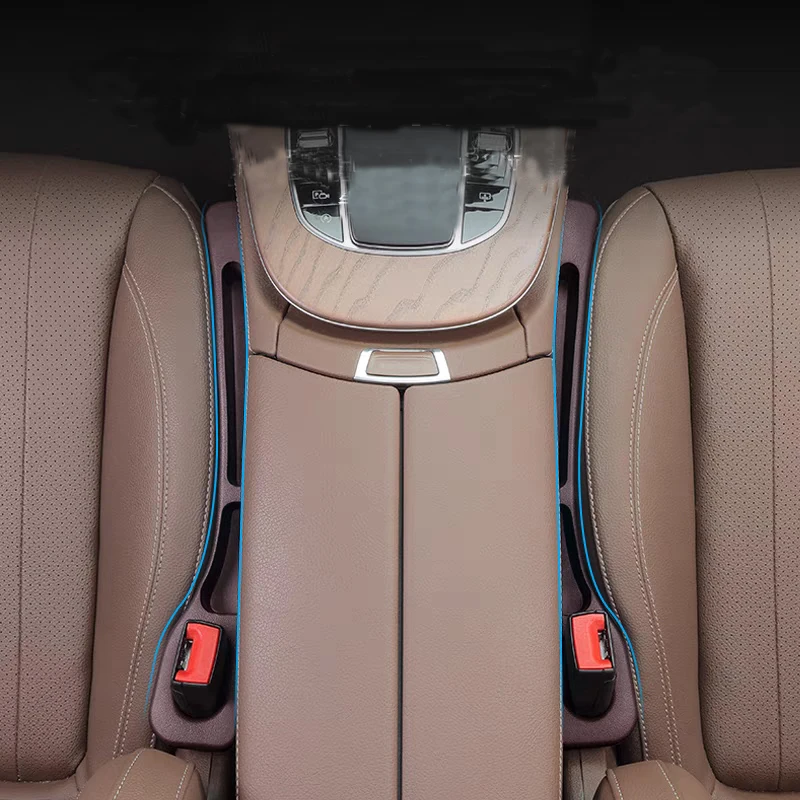 For BMW 1 Series F20 F21 116 118 120 125 135 2012 2013 2014 2015 2016 2017 2018 2019 2PCS Car Seat Leak Proof Strips Storage