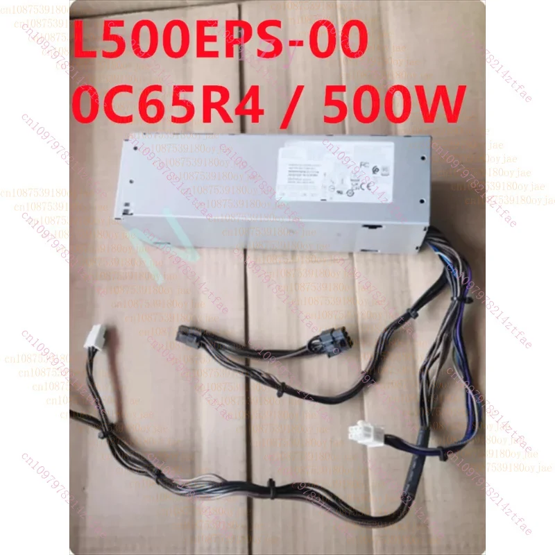 Original FOR Dell 7090 3890 500W 80 Platinum Certified Power Supply L500EPS-00 0C65R4 100%  test ok