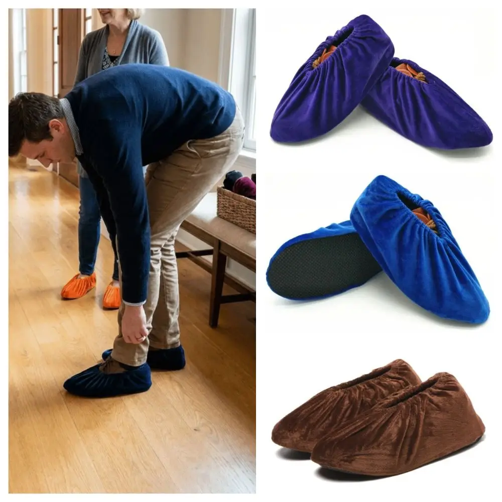 3-pares-de-capas-reutilizaveis-​​antiderrapantes-para-sapatos-protetor-de-sapatos-de-veludo-elastico-duravel-de-tecido-curto-para-uso-interno