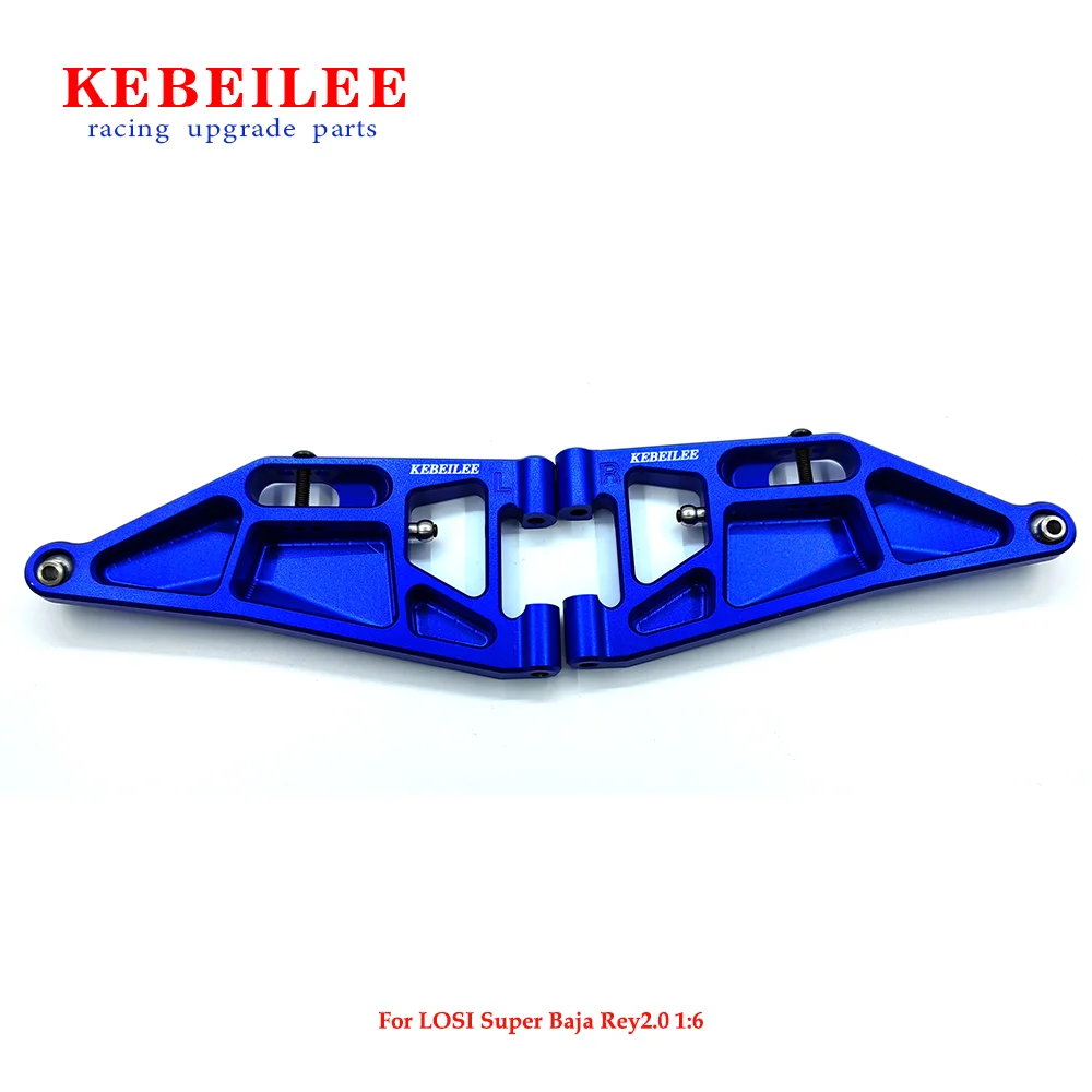 KEBEILEE CNC 7075 # 알루미늄 프론트 로어 암, LOSI 슈퍼 바자 레이 2.0 1:6