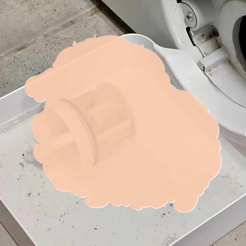 Washing Machine Drainage Tray 3D Printed Drip Funnel Anti-Leak Design Cleans Lint Filters for Home Laundry Room