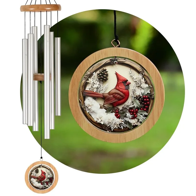 32 34 36 inch Metal HummingBird Wind Chimes Indoor Outdoor Decor Home Garden Patio Porch Wind Bells Gift for Friend Lover Spouse