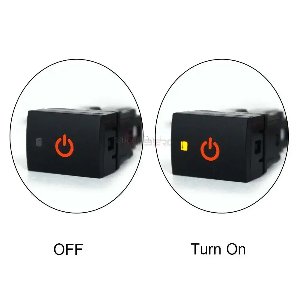 Car DRL Trunk Push Button Music Power On Off Switch Using For Nissan KICKS SYLPHY 2019 2020 2021 Accessories