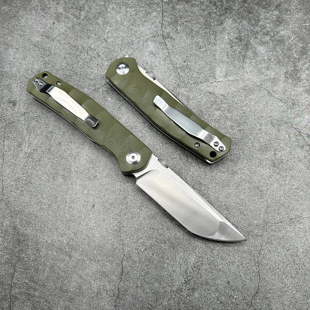 Outdoor folding knife Jungle 9CR18MOV Camping Hunting Tactical gear combat survival durability self defense Pocket EDC knife