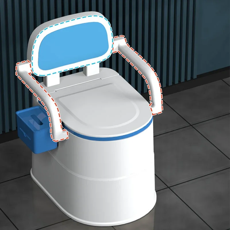 Removable Toilet Pregnant Women Elderly Deodorant Household Portable Household Adult Toilet Elderly Toilet Chair Potty chairs