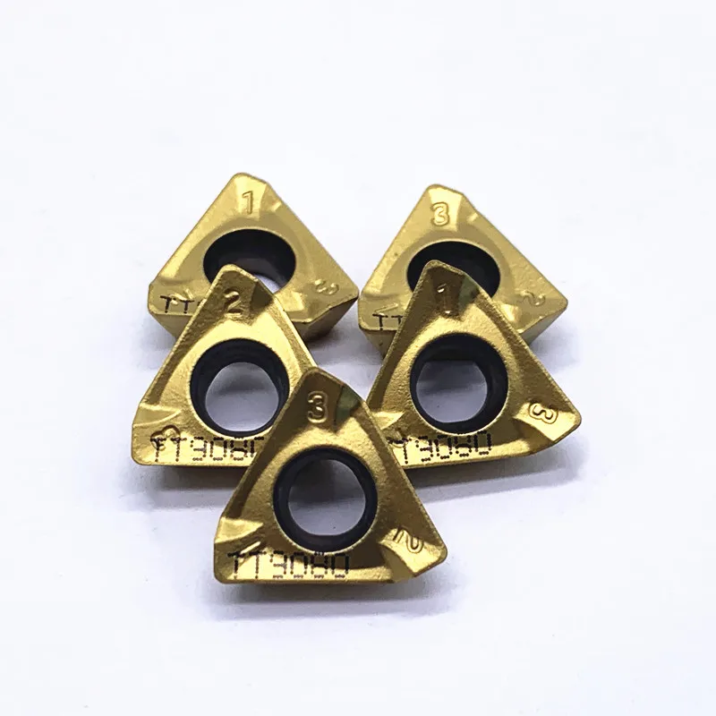 3PKT100408R M TT9080 3PKT150508R-M TT9080คาร์ไบด์ CNC มิลลิ่งแทรกสามารถจัดทำดัชนีเครื่องกลึงเครื่องมือกลึงแทรก