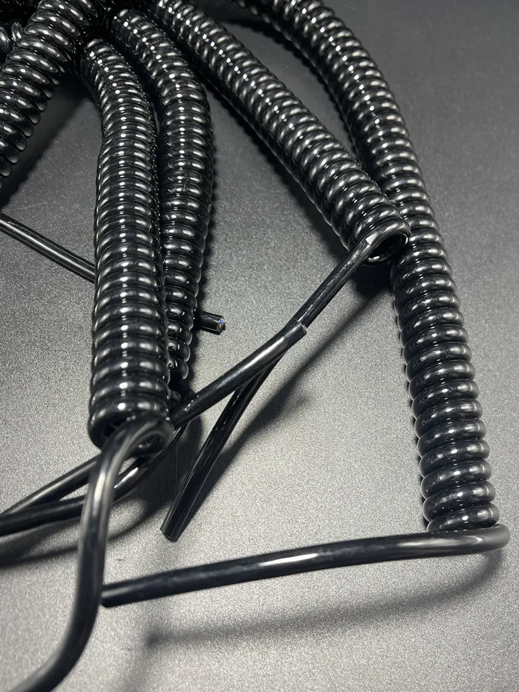 Imagem -05 - Fio de Mola Cabo Espiral 10 Núcleo 13awg 11awg Pur Cabo de Cobre Puro Escala do Núcleo Núcleo Núcleo Núcleo 17awg 18awg Fios de Sinal