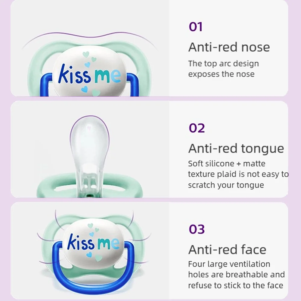 PHILIPS AVENT لهاية مهدئة للأطفال من عمر 0 إلى 18 شهرًا، حلمة جل السيليكا المقاومة للتهوية وخالية من مادة BPA وعديمة الرائحة لحديثي الولادة