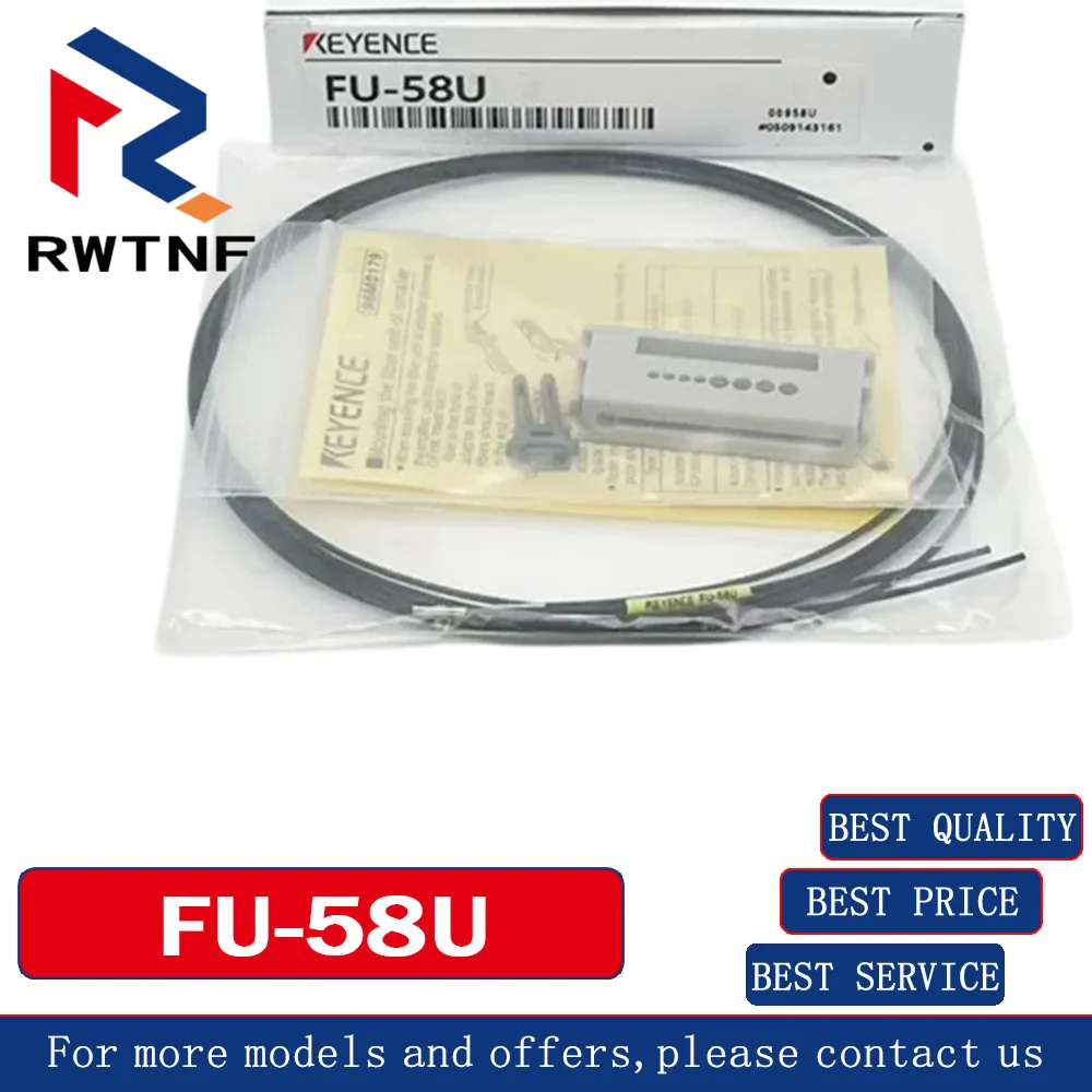 Brand New Genuine FU-58U KEYENCE fiber optic sensor, Spot Inventory