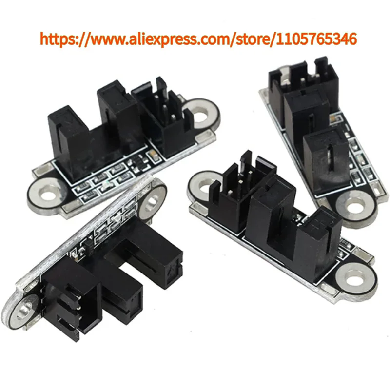5pcs 3D Printer Accessories, Photoelectric Limit Switch, Endstop Optical Switch, Sensor With Wire 1M