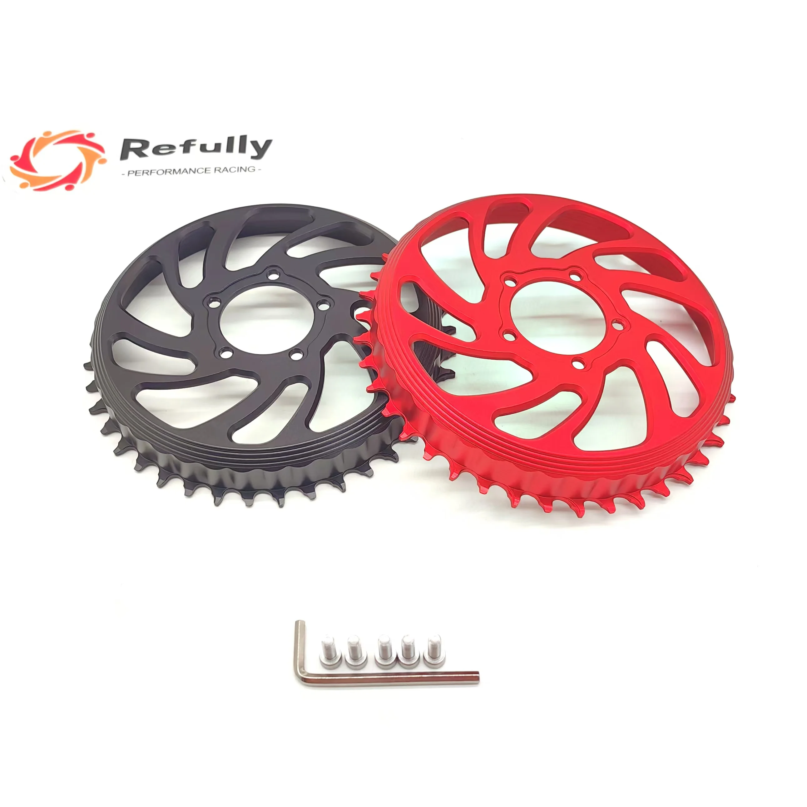 Chainring 40T "Lebar Sempit" Kit 12 Kecepatan untuk Bafang BBSHD 1000W