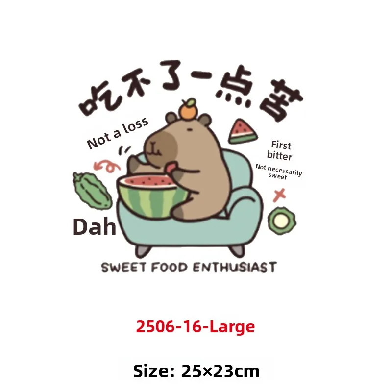 

Cartoon Dibaba Heat Transfer Stiers DIY Clothes Printing White Ink Heat Pr Transfer Film for Apparel Fabric Accories
