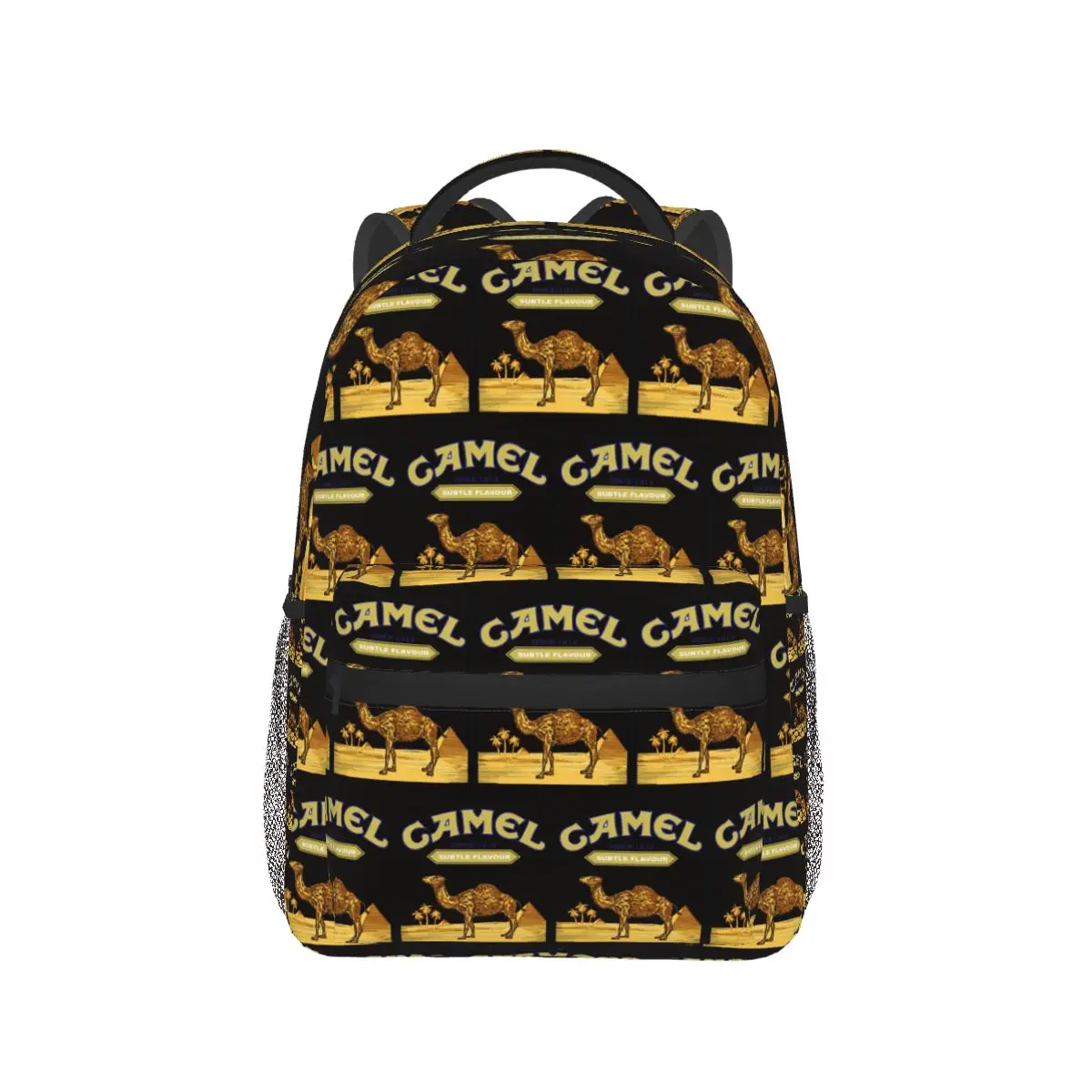 

Camel Cigarettes Backpack Hot Sale Daypack Large Capacity Kids BookBag School Bag Shoulder Bags for Men Women