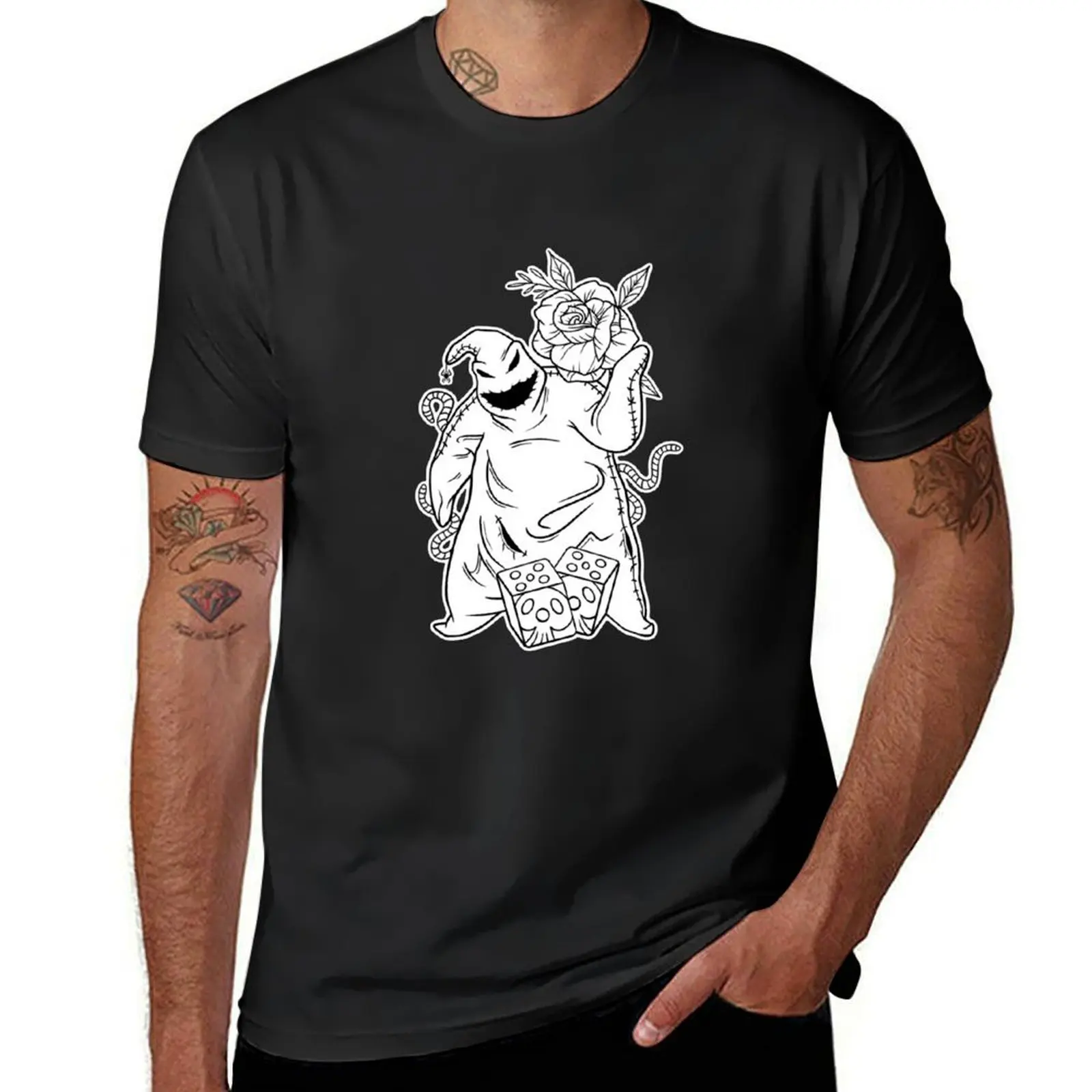 

Oogie Boogie T-Shirt funny costumes oversized graphic tee essential t shirt for a boy t shirts for men pack