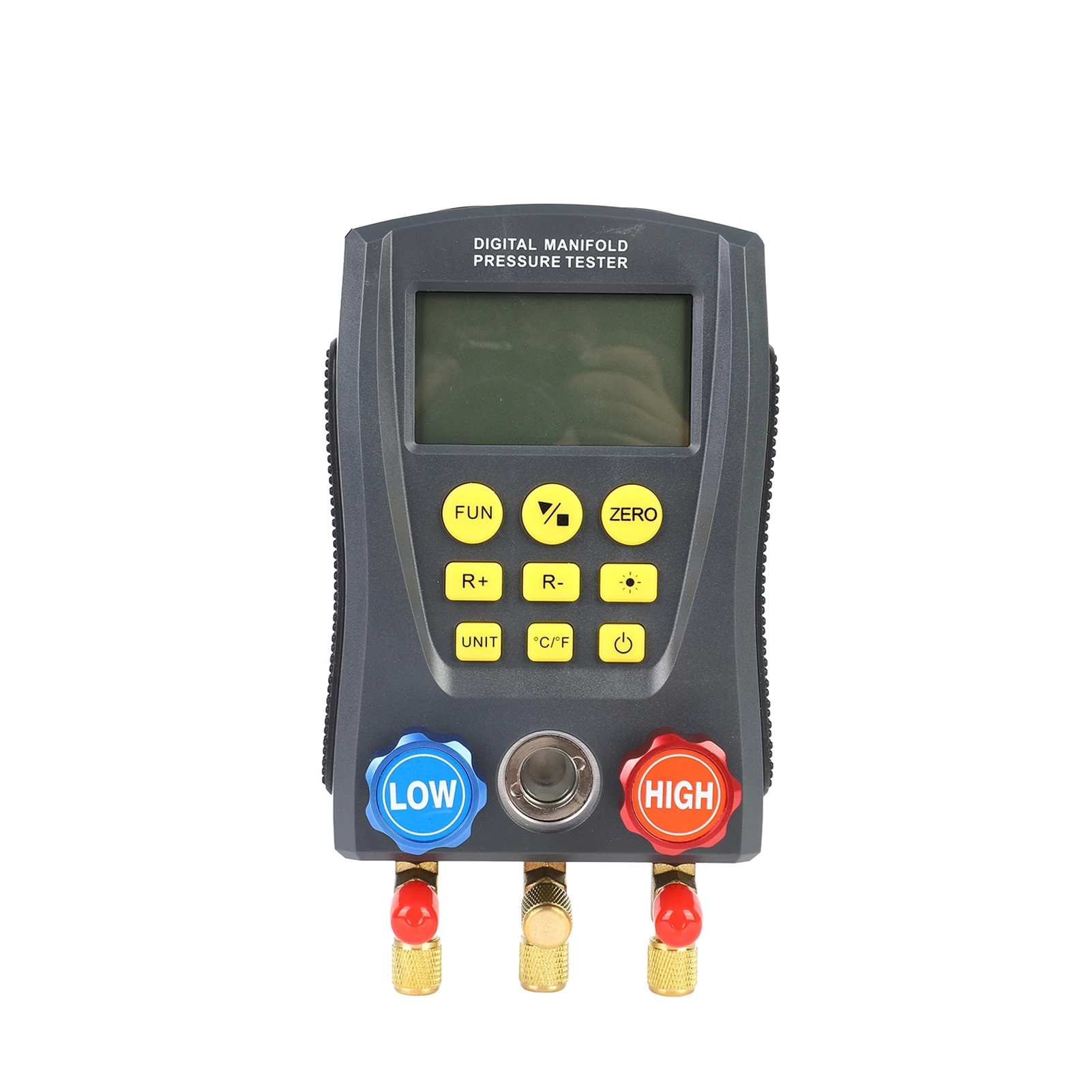 Digital HVAC Vacuum Pressure Manifold Gauge Gauge Meter HVAC Vacuum Pressure Temperature Tester for Air Conditioner Refrigerator