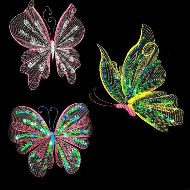 الترتر البلاستيكي القوي لأزياء المسرح صياغة إكسسوارات الخياطة لحفلات الإمدادات y08e