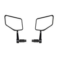 2Pcs Bike Mirror 17-24mm Rotatable Reflector Universal Bike Rear View Mirror for Bike Modification Cycling Motorcycle Road Bike