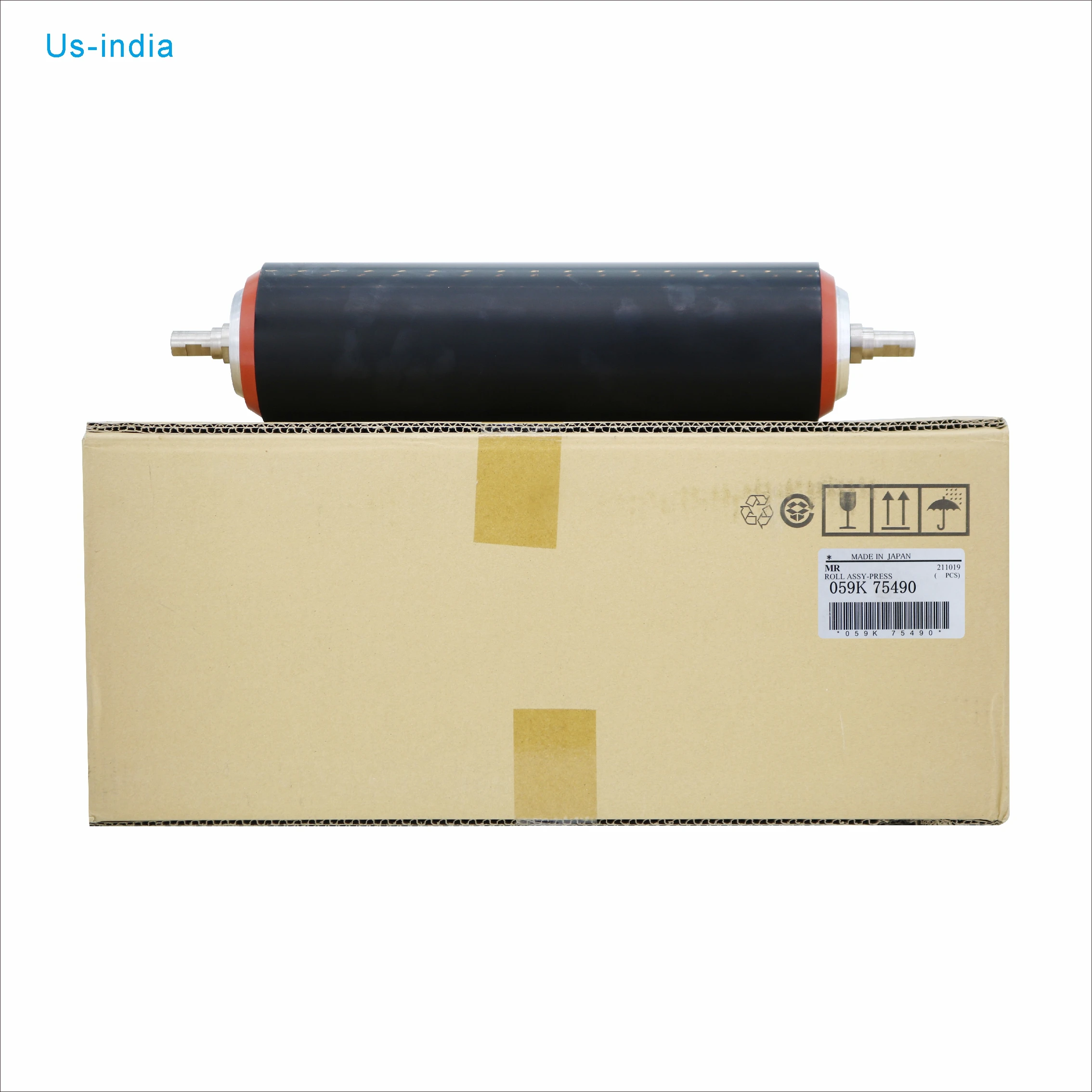 Original for use in Xerox Spare parts Color 800 1000 800i 1000i Fuser Pressure Roller 059K75490 059K84742