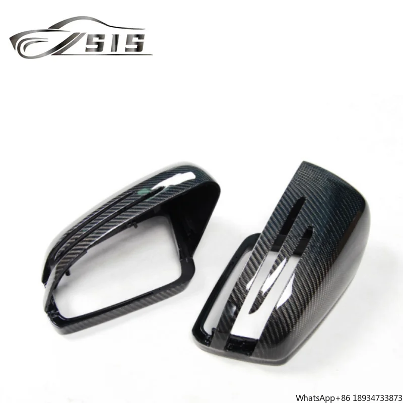 Hot Sale C Class W204 W463 Carbon Fiber Material Install Side Mirror Cover For W463 G500 Rarview Mirror