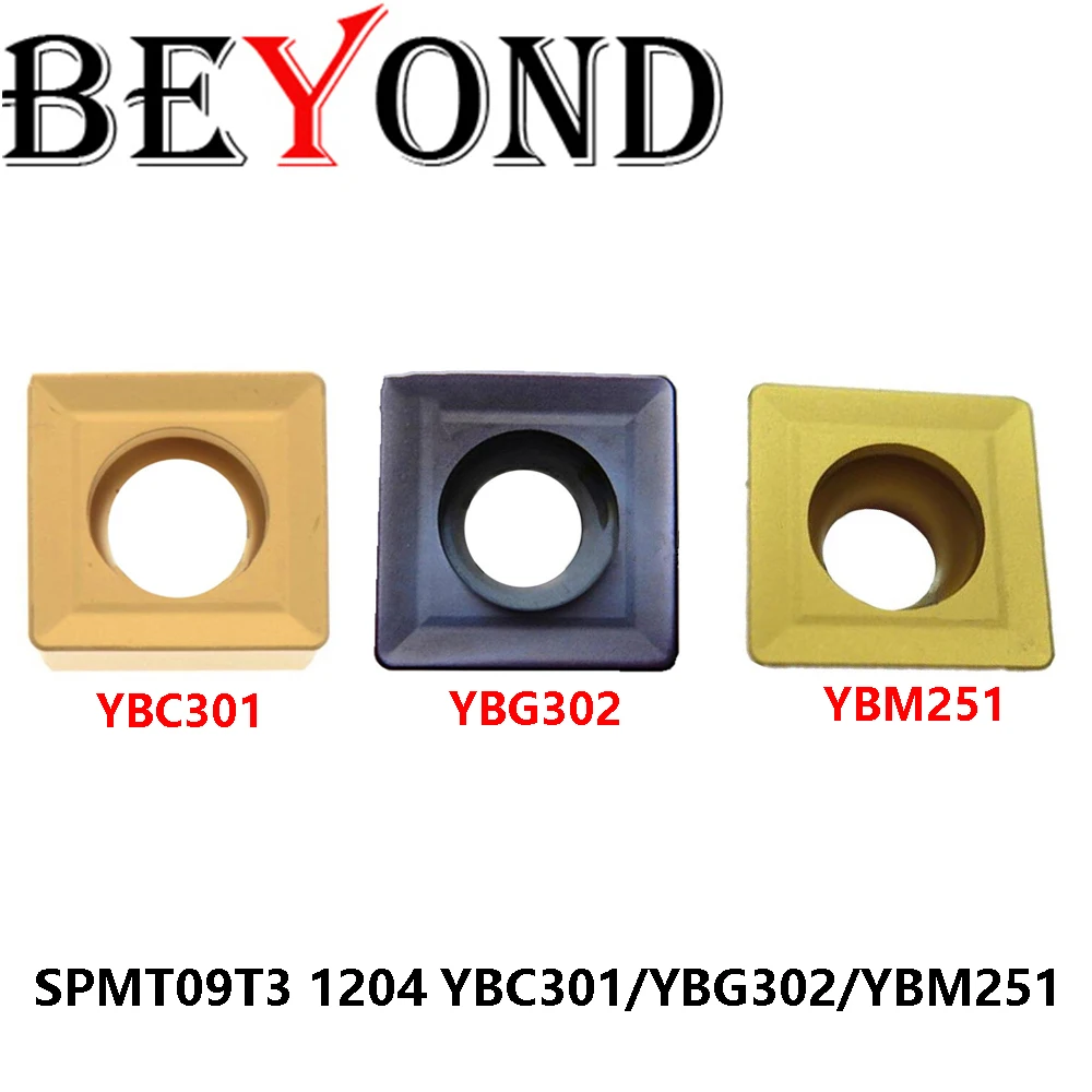 

100% оригинал SPMT09T308 SPMT120408 SPMT120430 YBC301 YBG302 YBM251 CNC резак токарные инструменты лезвия машины SPMT карбидные вставки