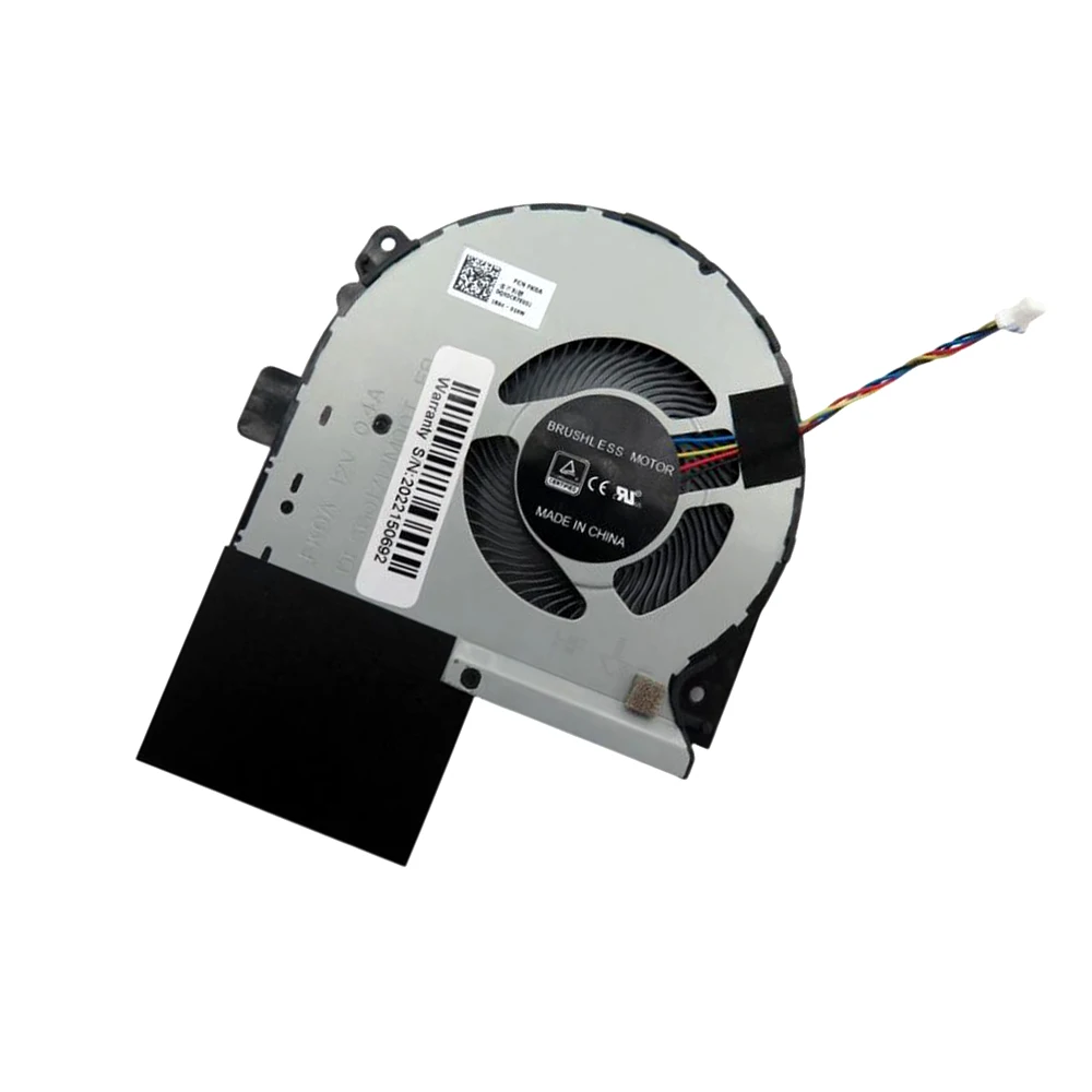 For ASUS GL703 GL703GS GL703GM S7B S7BM S7BS 13NR00E0P03011 DQ5DC87E002 DFS601712M00T-FK0A DC12V 0.4A Replacement Laptop CPU Fan