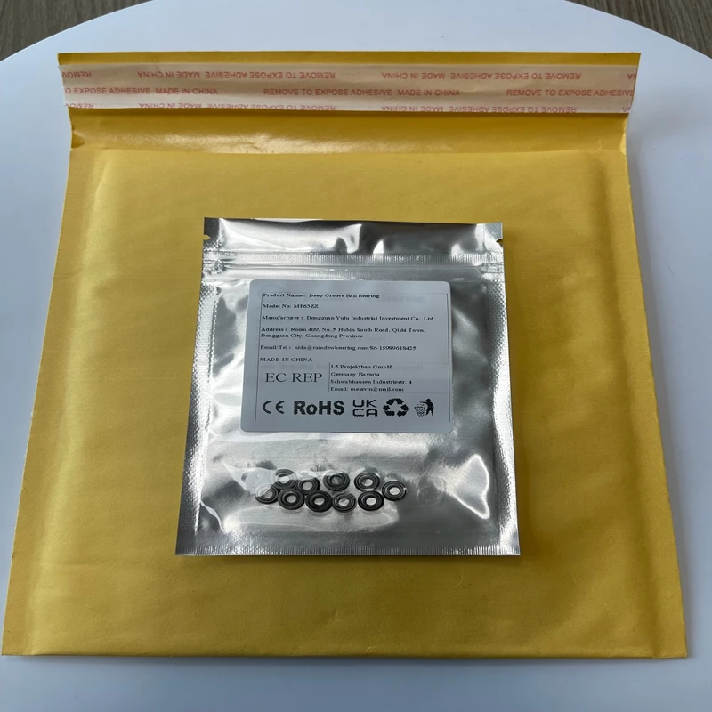 

10PCS MF63ZZ 3X6X2.5mm Flange Ball Bearing ABEC-9 MF52ZZ MF74ZZ MF83ZZ MF95ZZ MF104ZZ MF115ZZ MF126ZZ MF137ZZ MF148ZZ F604ZZ