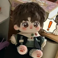 Men's clothing, cotton dolls, Li Xiaolang dolls, cute and versatile baby clothes, affordable hoodie T-shirt set