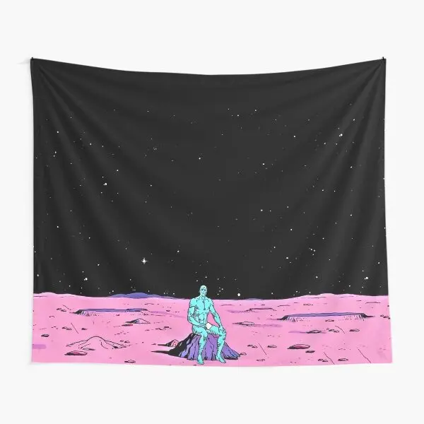 

Fixed Dr Manhattan Sitting On Mars C Tapestry Art Beautiful Travel Decor Hanging Bedspread Living Bedroom Wall Blanket