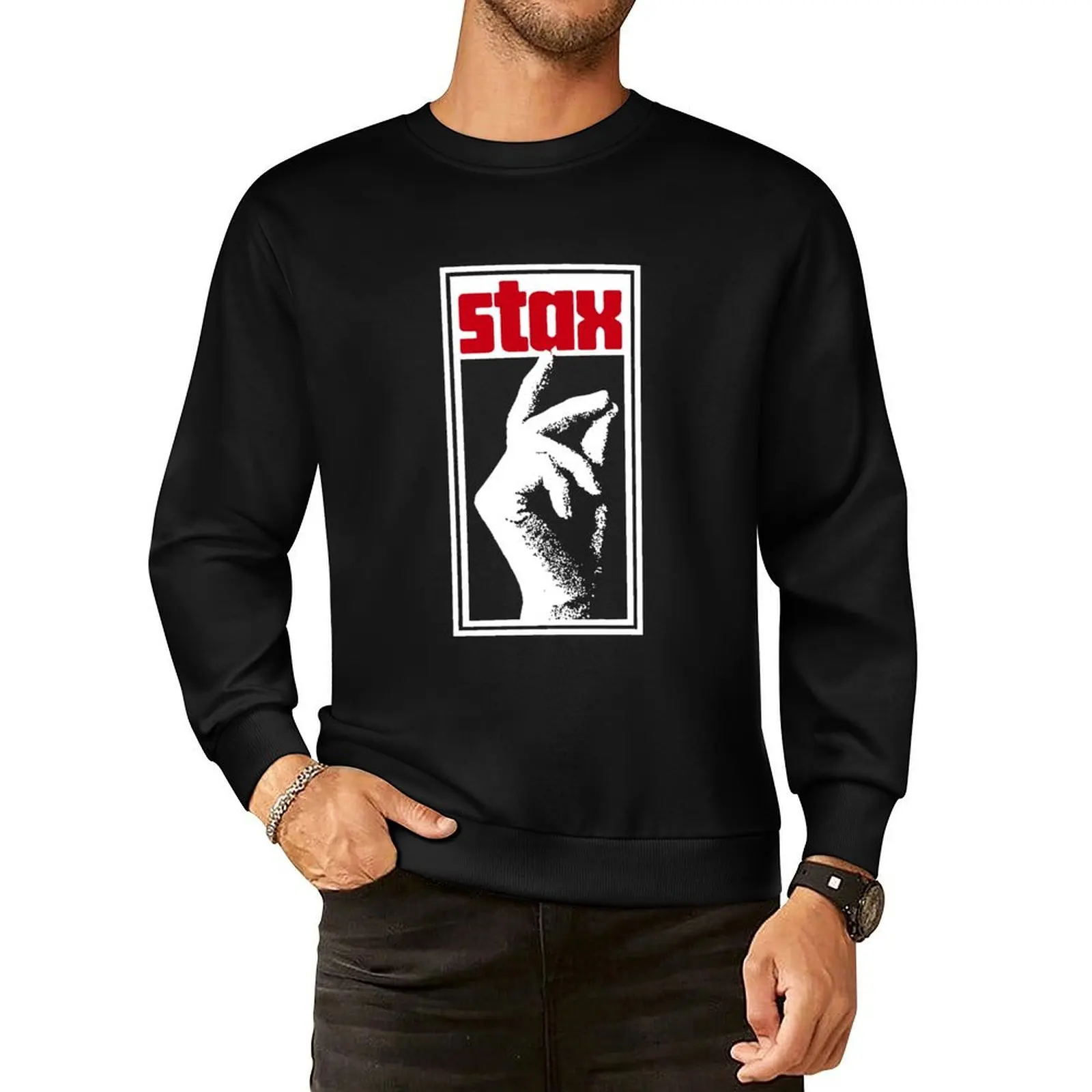 

Stax Volt Records Pullover Hoodie men clothes tracksuit sweatshirt men