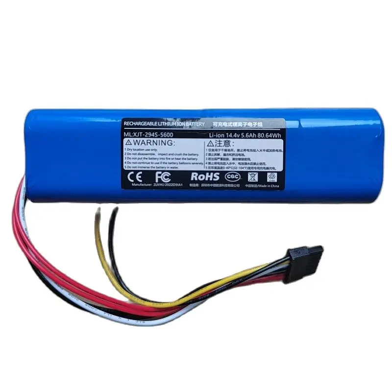 

Battery for CECOTEC CONGA 4090 Cleaner New Li-ion 18650 Recahargeable Pack Replacement 14.4V 14.8V 5600mAh 6800mAh