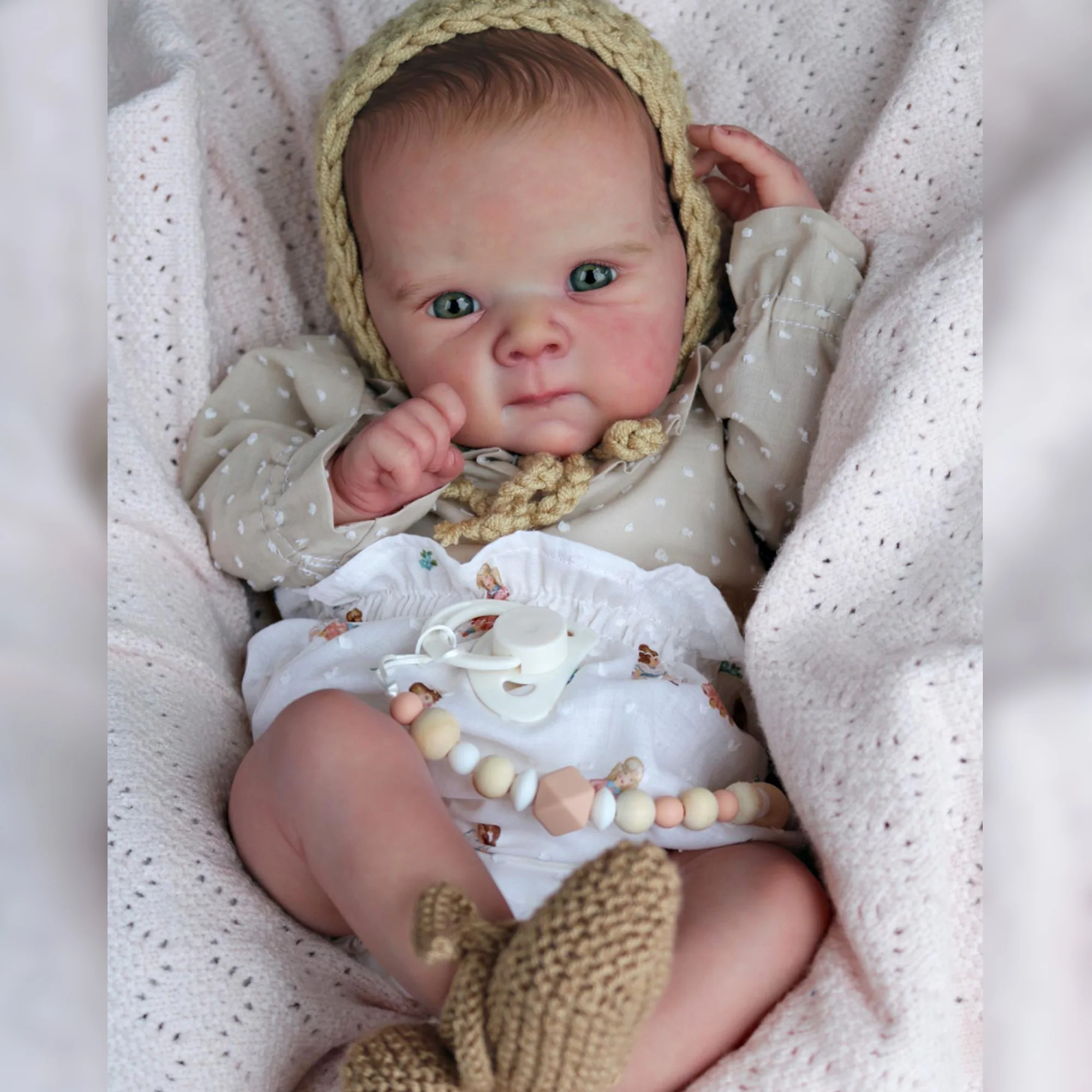 45CM Bettie Bebê Reborn Dolls Handmade Painted With Visible Veins Adorable Newborn Baby Doll Toys Muñecas Reborn