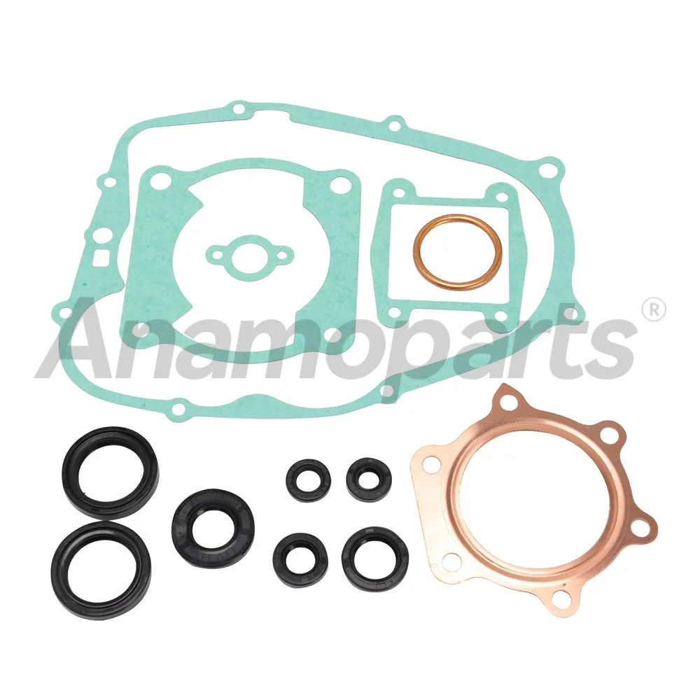 Piston Gasket Kit CrankShaft Main Bearing Oil Seal Kit Replacement for 1988-2006 Yamaha Blaster 200 YFS200 ATV 37F-11400-00-00