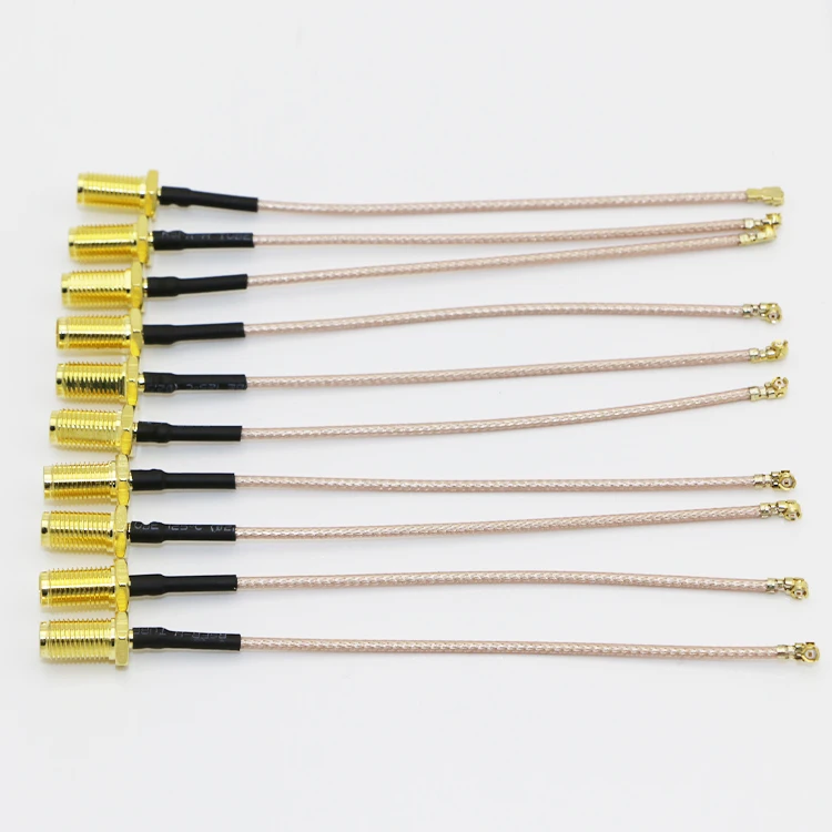 OEM RF Jumper Coaxial Pigtail RF I Cable 1.13/RG174/RG178/RG316/RG58/LMR200/LMR400 with UFL/TNC/BNC SMA Connector Cable