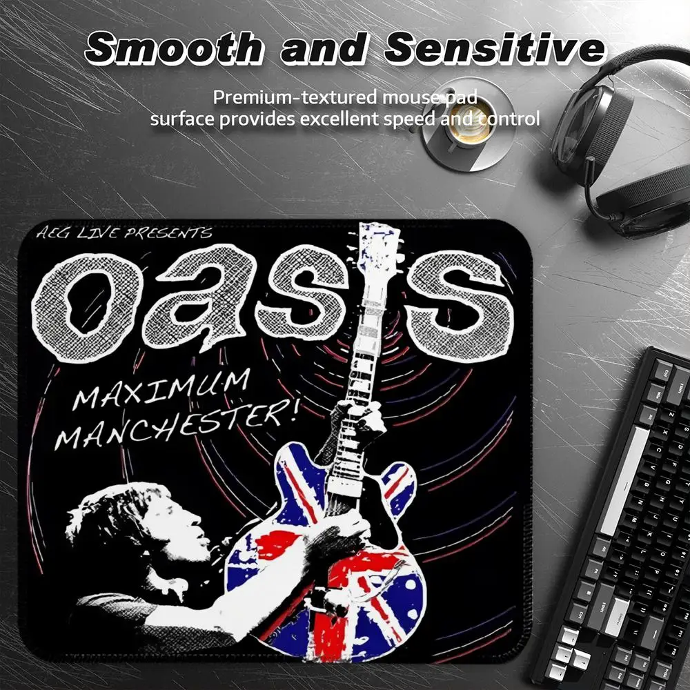 

Band O-Oasis Mouse Pad Offices Accessories Gaming Small Mousepad Desk Mat Office Rug Gamer Mats Anime Gadgets Computer Mause