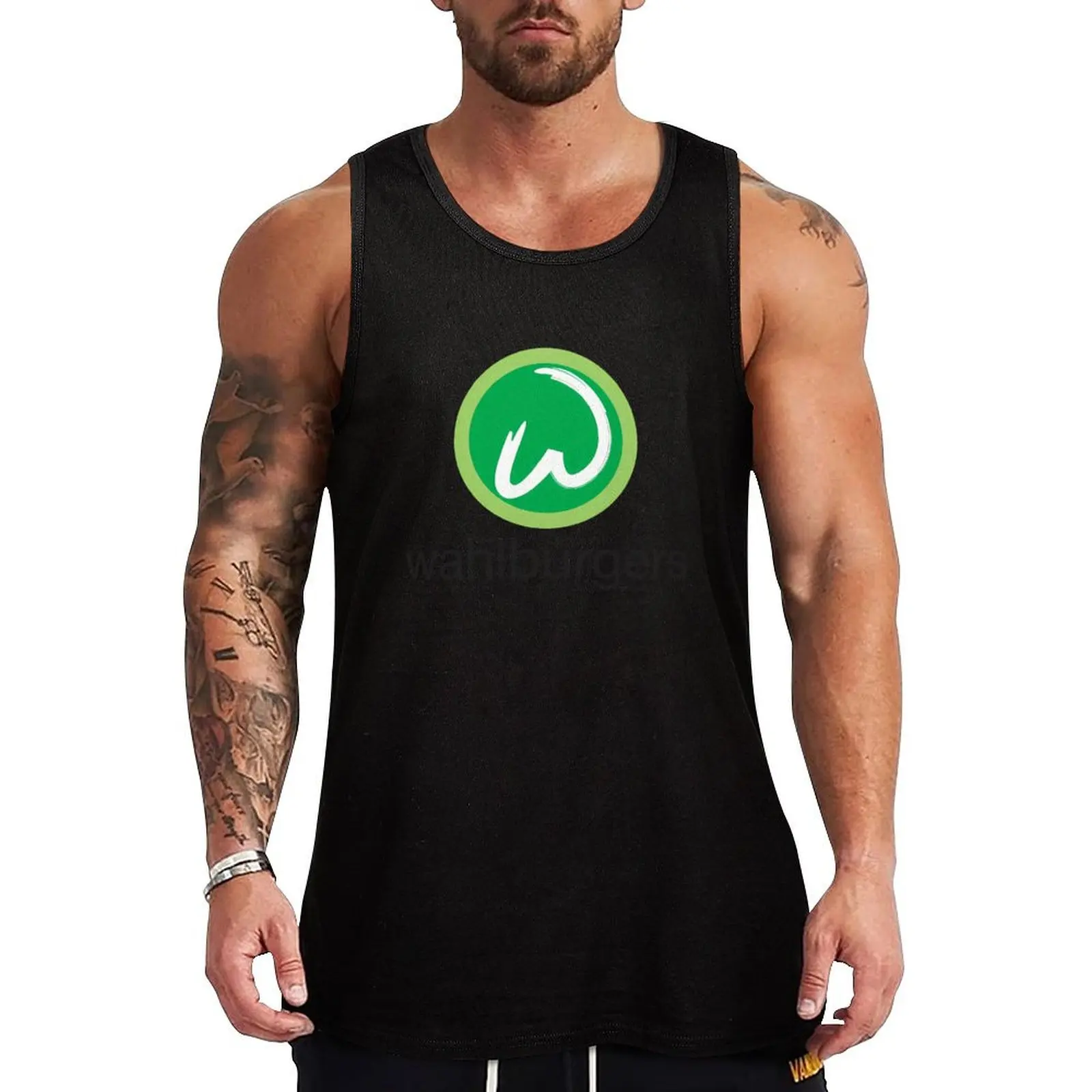 

Wahlburgers Resto Tank Top Basic Tank Top for Daily Wear Comfort Soft Fabric