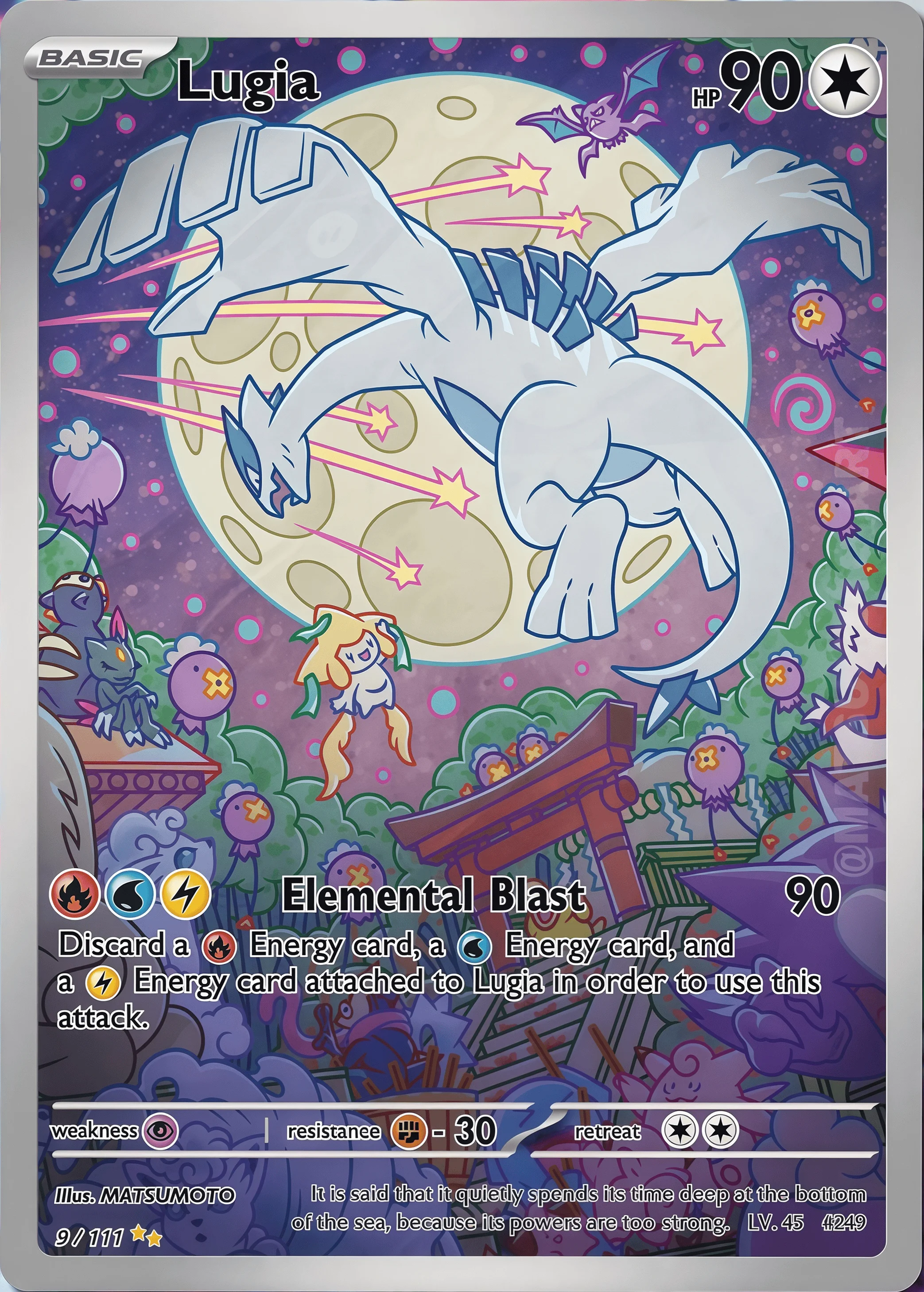 Cartão Colecionável DIY Personalizado Pokémon Gengar Lugia Umbreon Anime Desenho Animado Presente DIY Sem Flash