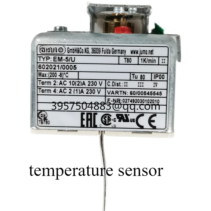 Temperature Sensor EM-5/U EMF-23 Thermostat Temperature Control Probe Wessel Burner Accessories