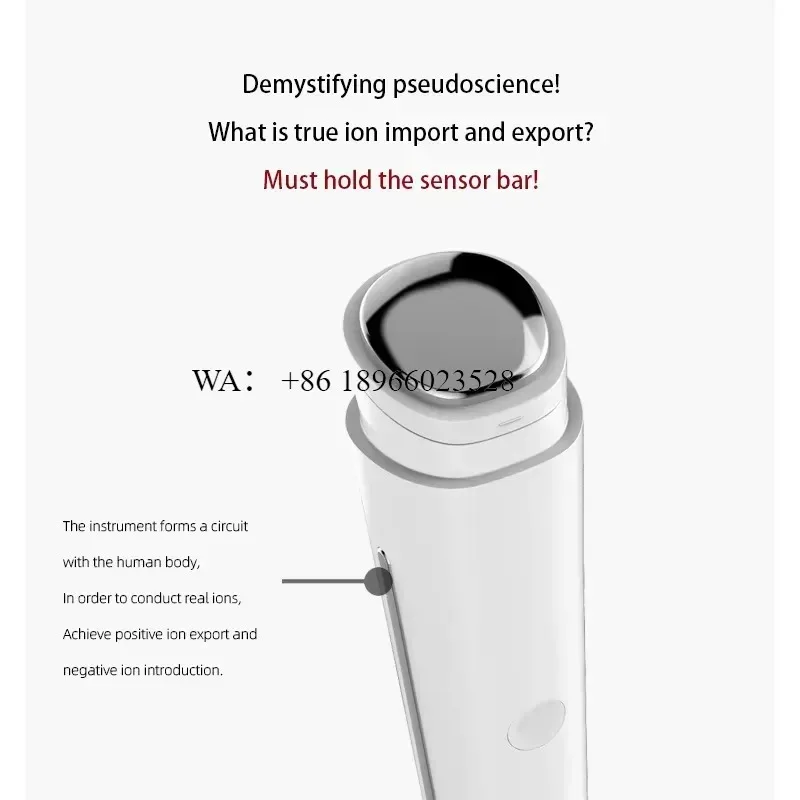 WMWMNU Portable Home Care Ionic Rejuvenation Device for Salon Facial Beauty and Personal Care Products