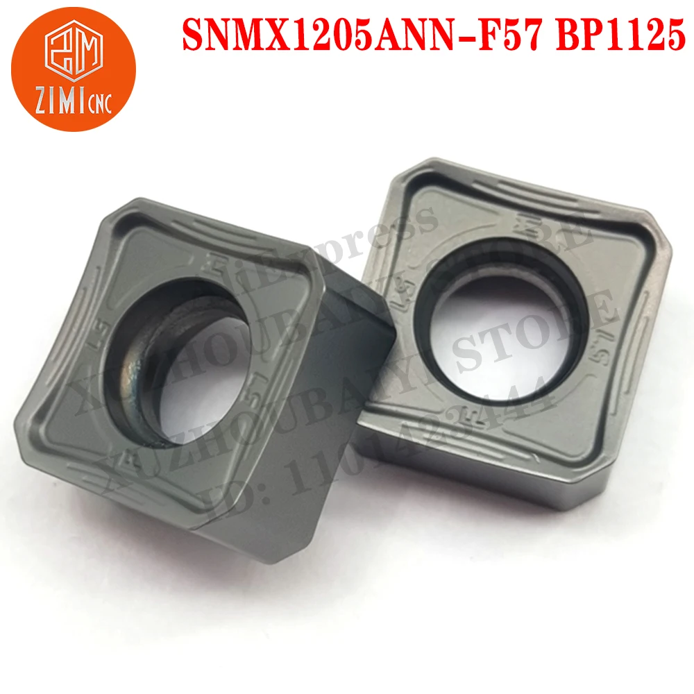 SNMX1205ANN-F57 BP1125 إدراج كربيد SNMX مطحنة الوجه أدوات الخراطة SNMX 1205 شفرة CNC مخرطة إدراج الأجزاء الفولاذية