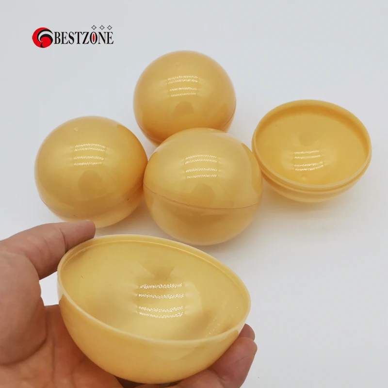 20Pcs/Lot 75MM 2.95Inch Colorful Empty Plastic Toy Capsules Surprise Balls Gashapon Empty Container Shell For Kids Toys