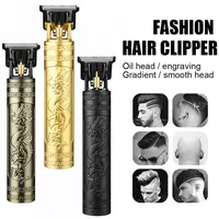 Vintage Hair Clipper T9 Hair Cutting Machine USB Fast Charging Shaver Barber Cordless Hair Trimmer For Men's Barbe