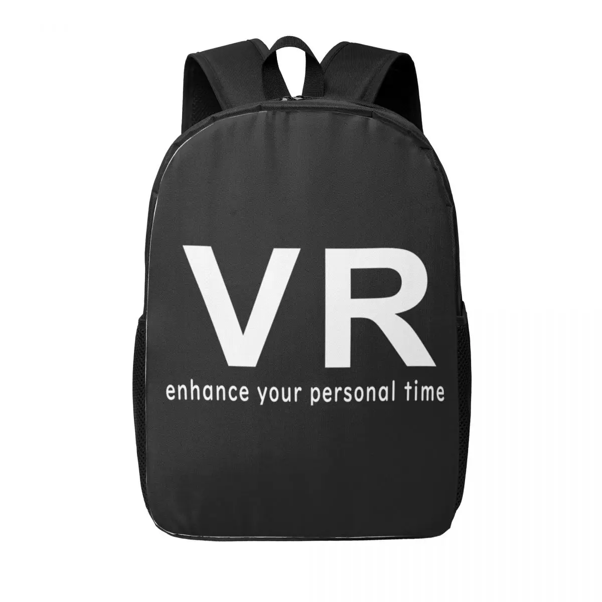 

VR Virtual Reality - White Writing Woman Backpacks Boys Girls Bookbag Children School Bags Portability Rucksack Shoulder Bag